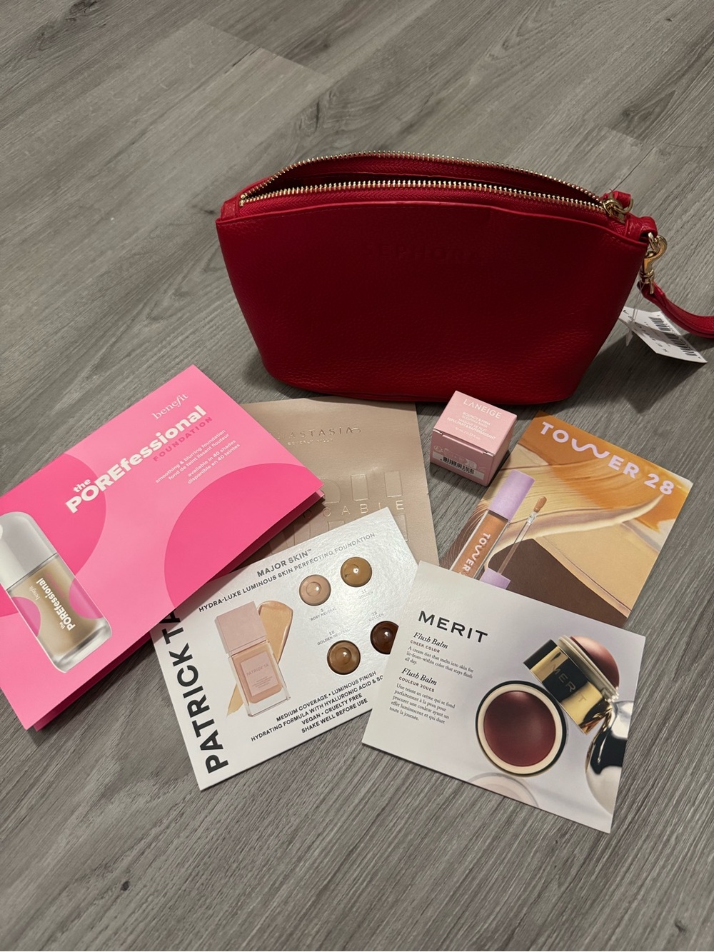 Sephora sampler